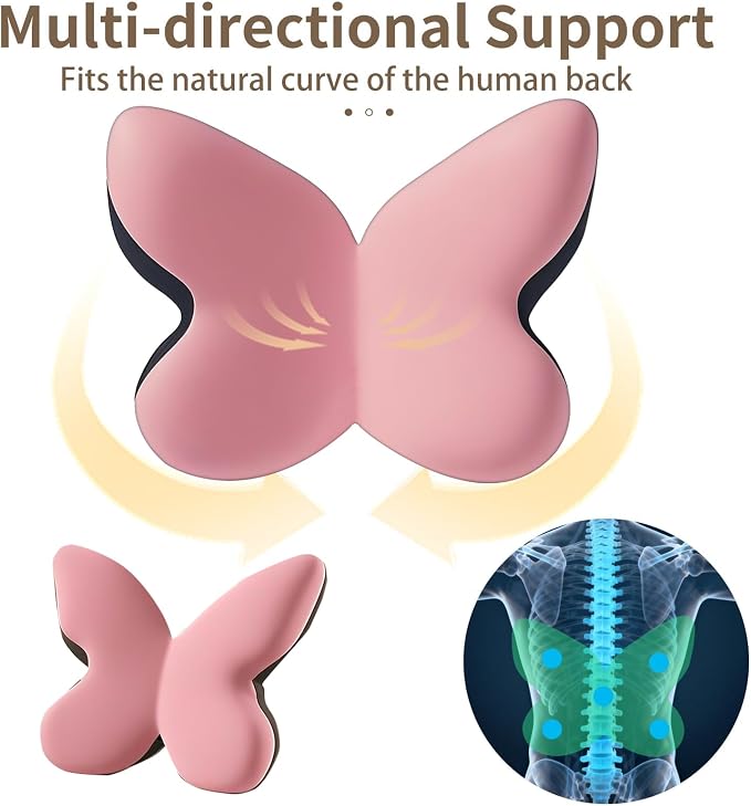 Memory Foam Lumbar Support Pillow, Back Support - Image 6