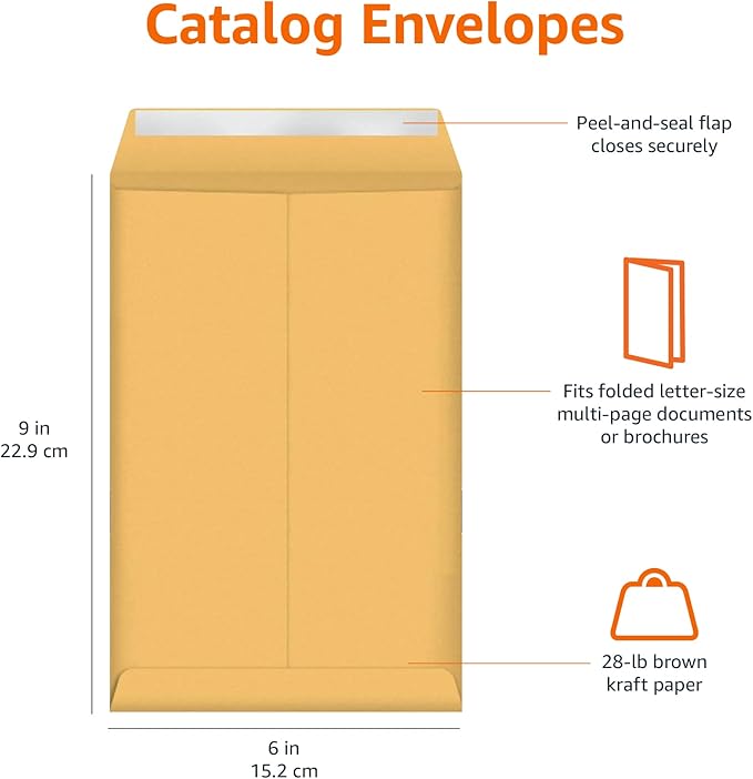 Amazon Basics Self Seal Catalog Envelopes - Image 8