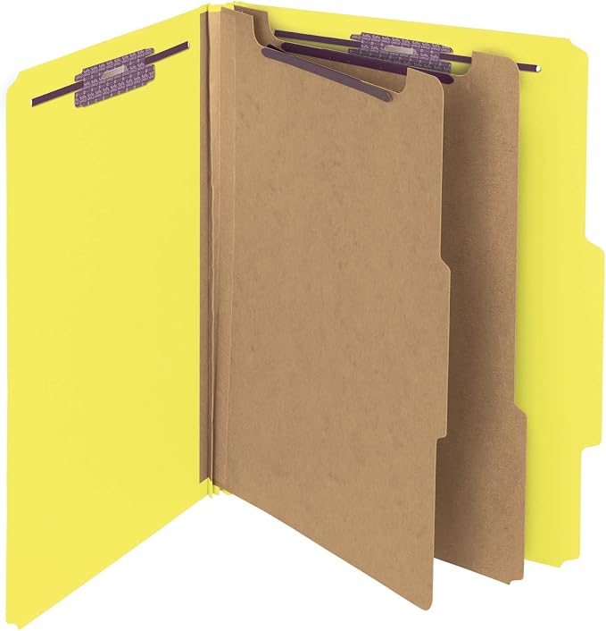 Smead Pressboard Classification File Folder by SMEAD