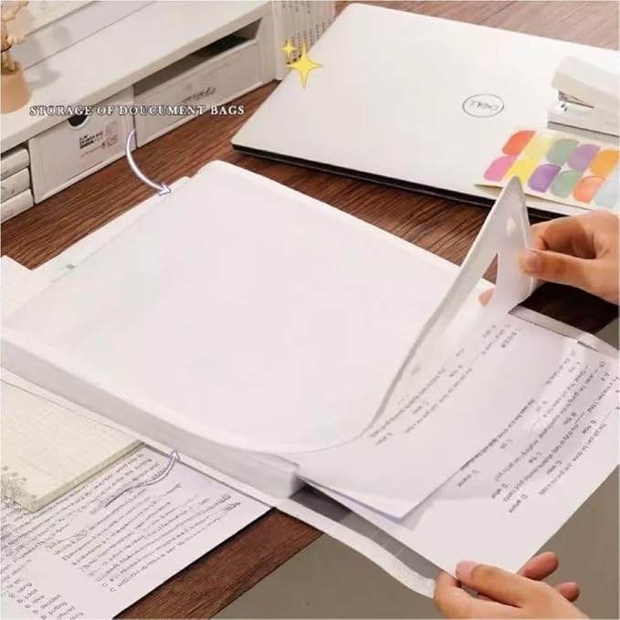 Vertical Accordion File Folder, 13 Pockets Expanding File Organize - Image 4