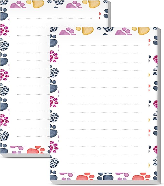 SXboxing Sticky Notes 4X6 Inches, 2 Pack Large Cute Self-Stick Pads, Bright by SXboxing