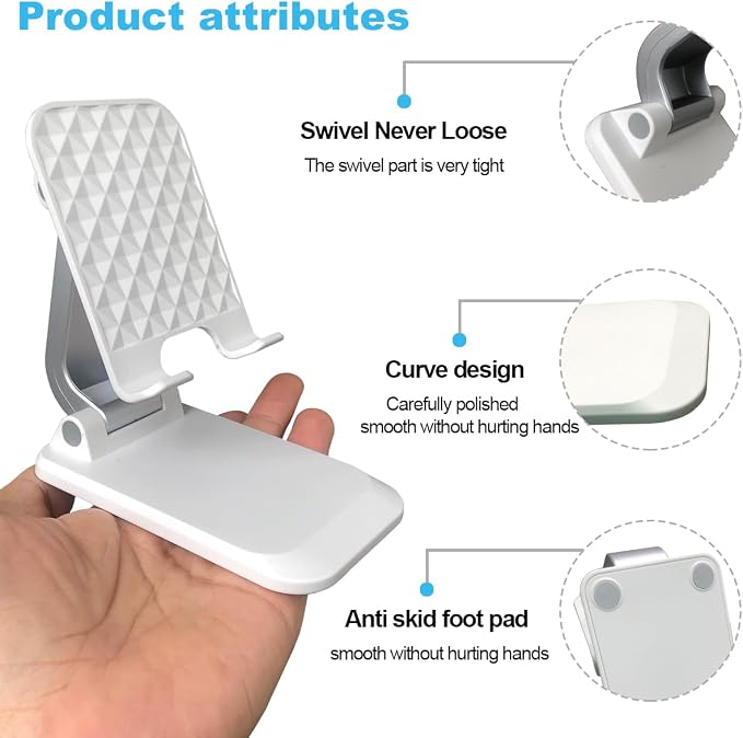 POQOD Foldable Cell Phone Stand - Image 5
