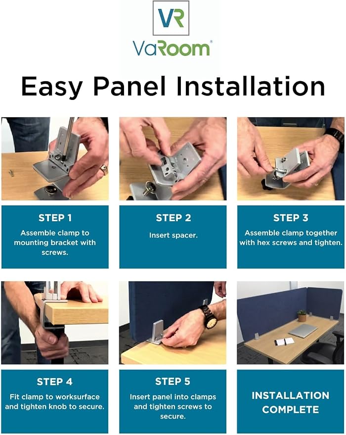 Desk Divider; Sound Absorbing Panel and Sound Proof Dividers - Image 5