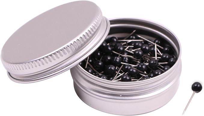 Tupalizy 1/8 Inch Small Round Head Map Tacks Pins by Tupalizy