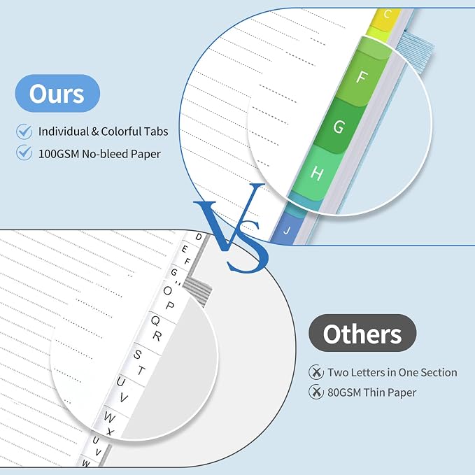 Password Book with Alphabetical Tabs, Password Keeper Book - Image 2
