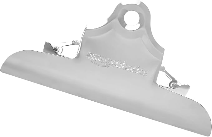 Amazon Basics Aluminum Clipboard, Letter Size, Standard Clip, Office Supplies - Image 4