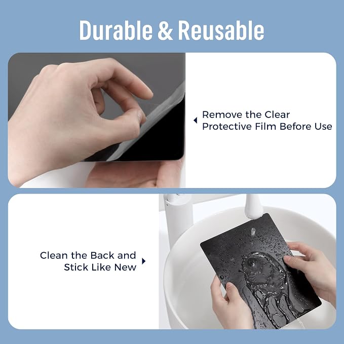loukin Dry Erase Checklists 4 Pack, Electrostatic Clings to Any Shiny Surface - Image 4