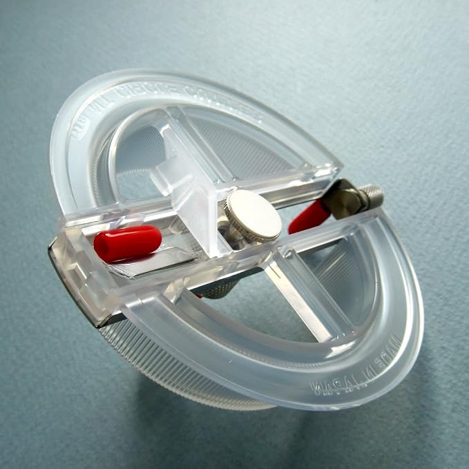 NT Cutter Circle Cutter, 3/4" to 6-3/4" Diameter | Leaves no pin trace - Image 2