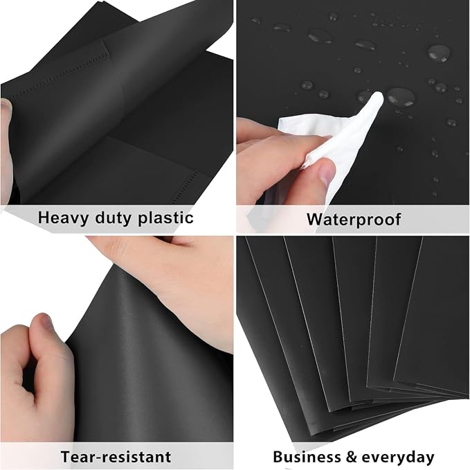 HABGP12 Pack Black File Folders - Image 3