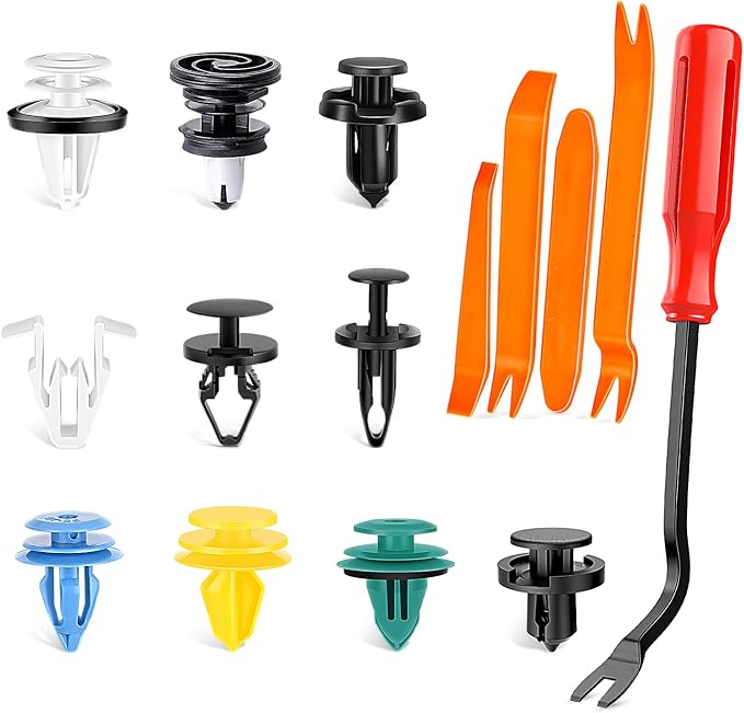 GOOACC 200PCS Car Plastic Rivets Fasteners Push Retainer Kit, 10 Most Popular - Image 2