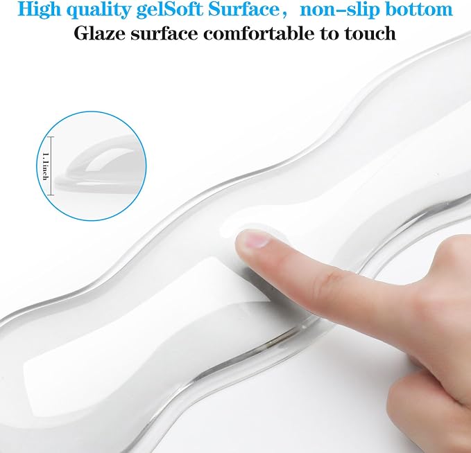 Gel Wrist Rest for Keyboard and Mouse, Wrist Rest for Keyboard, Mouse Wrist - Image 5