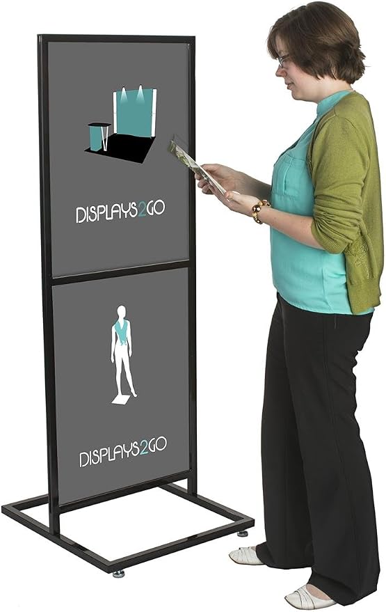 Displays2go Freestanding Poster Holder - Image 3