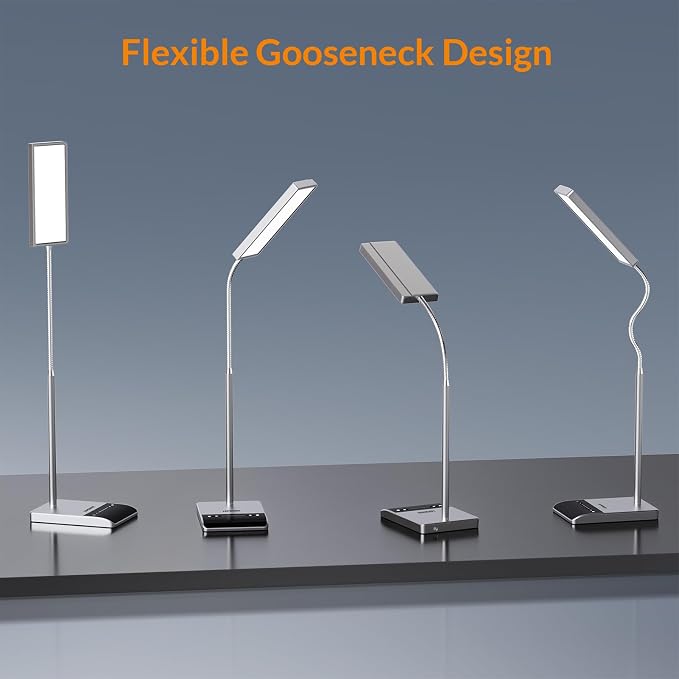 LEPOWER Desk Lamp, 800LM LED for Home Office, True Eye-Caring for Reading | 50 - Image 6