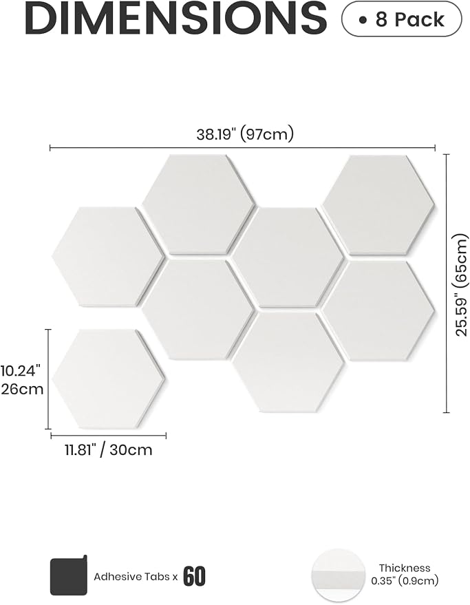 Fluxynara Hexagon Cork Board Alternative - Image 2