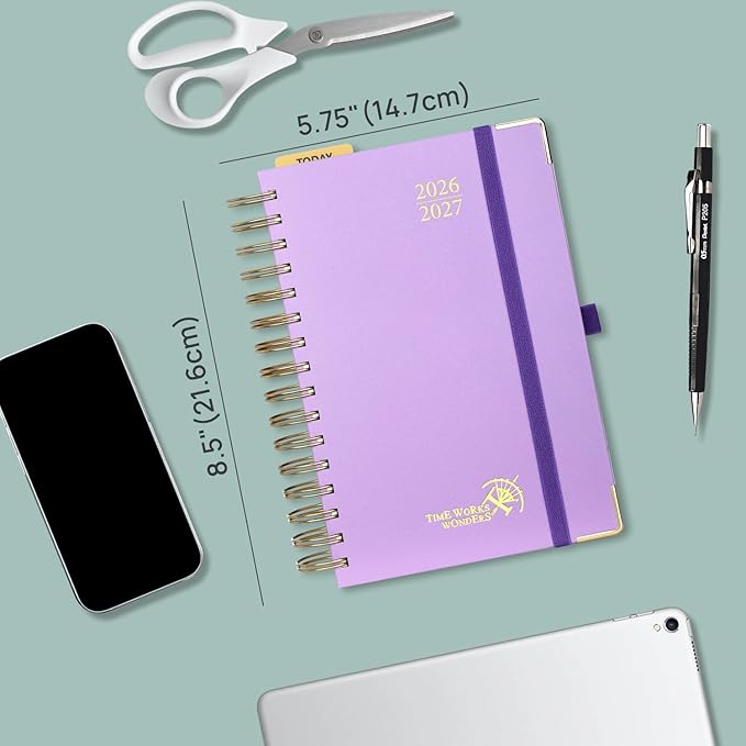 POPRUN 2026-2027 Daily Planner One Page Per Day, 5.75" x 8.5", Academic Daily - Image 4