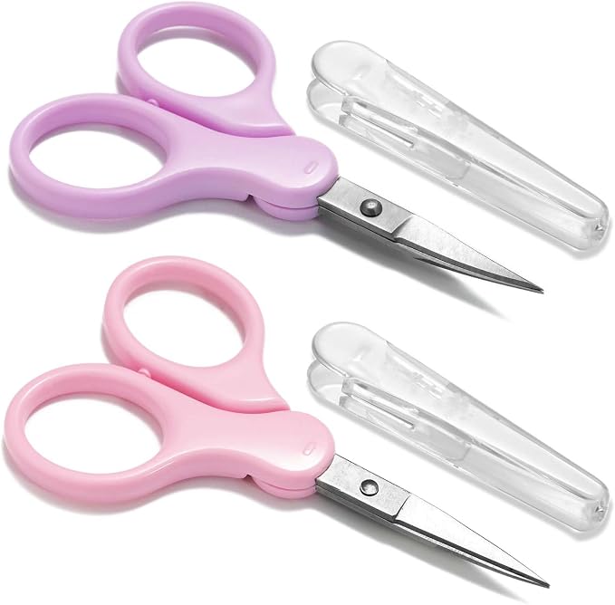 3.5" Sharp Small Craft Scissors all Purpose, Precision Straight and Curved Fine - Image 8