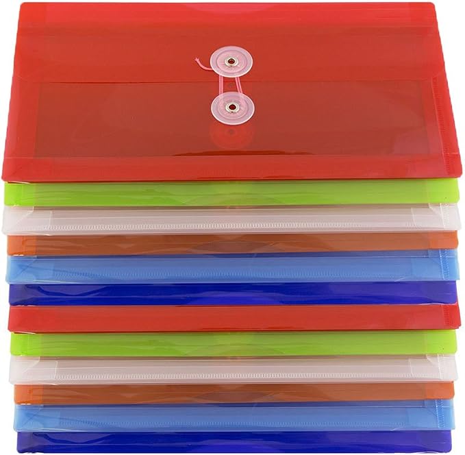JAM PAPER Plastic Envelopes by JAMPaper