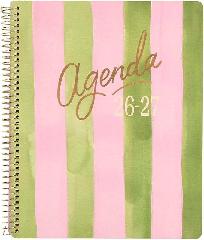 GO BIG Large-Print Planner April 2026–June 2027, 15-Month Twin-Loop-Bound by TheHappyPlanner