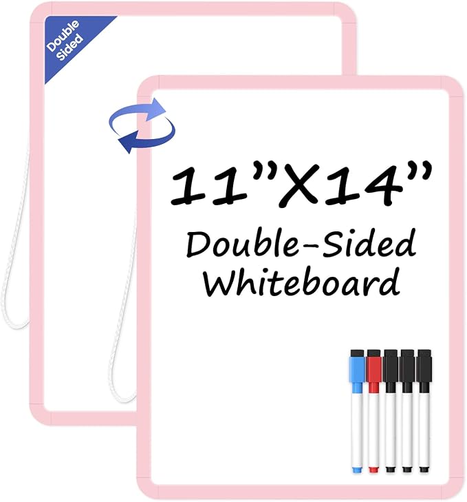 Small Wall White Board, Hanging Whiteboard by Lumspax