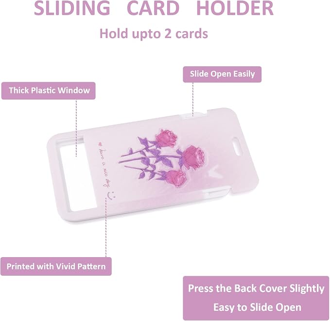 ID Card Badge Holder Key Chain - Image 4