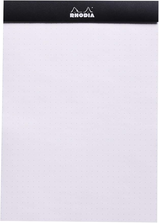 Rhodia Head Stapled Pad, No16 A5, Dot - Image 2