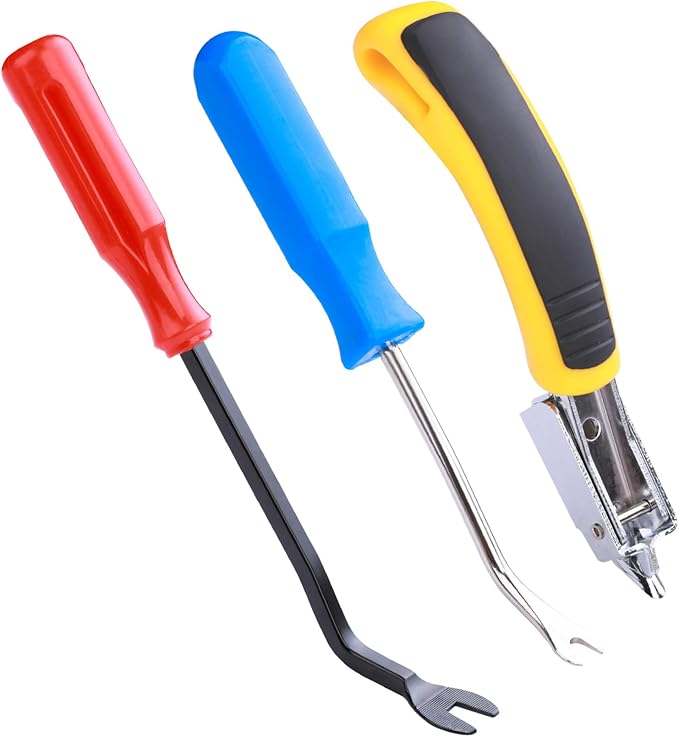 3PCS Upholstery and Construction Staple Remover by QXUJI