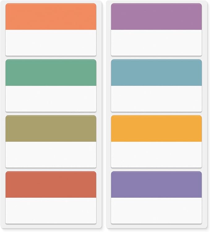 Mr. Pen- Sticky Index Tabs, 240 Pcs, Colorful Sticky Tabs for Notebooks, Page Markers, Page Tabs for Binders, Page Tabs Sticky Tabs for Books, Notebook Tabs, Book Sticky Tabs for Notebooks-DeskLoop Office