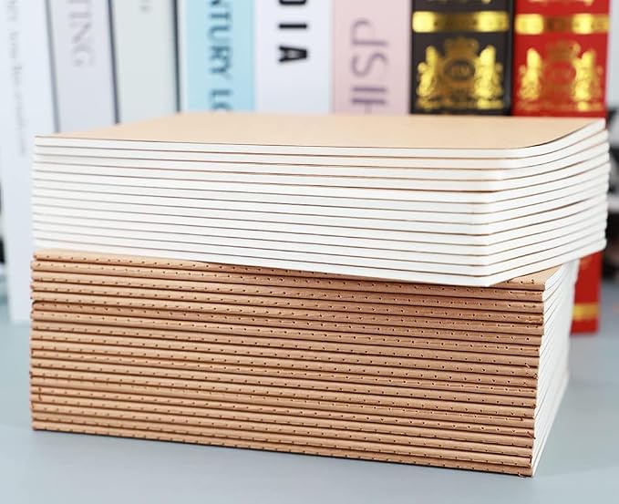 24 Pack Kraft Notebook Journals - Image 5