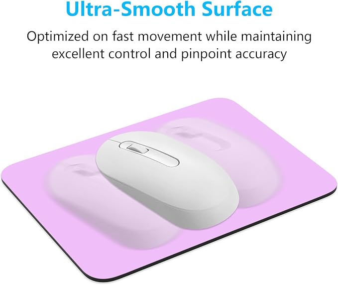 Dapesuom Small Mouse Pad, 6 x 8 Inch Thick Rubber Premium-Textured Non-Slip - Image 5