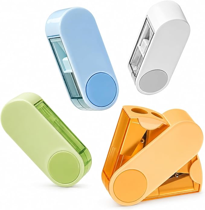 Dual-Hole Pencil Sharpener 4 Pack by Unknown