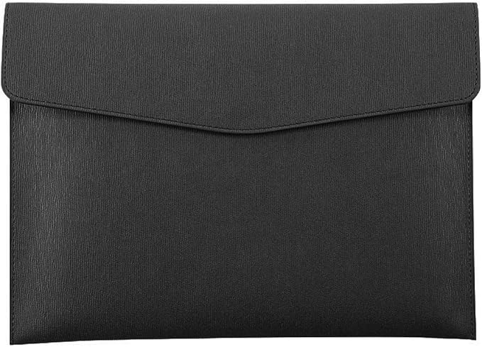 PU Leather A4 File Folder Document Holder Waterproof Portfolio Envelope Folder by enyuwlcm