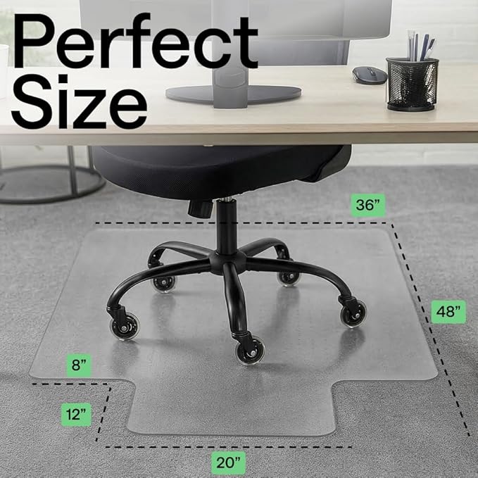 GORILLA GRIP Slip Resistant Office Chair Mat - Image 6