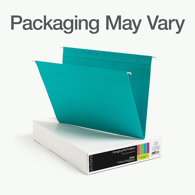 Oxford Hanging File Folders, 25 Pack, Letter Size, 4 Tropical Colors, 5 Tab - Image 7