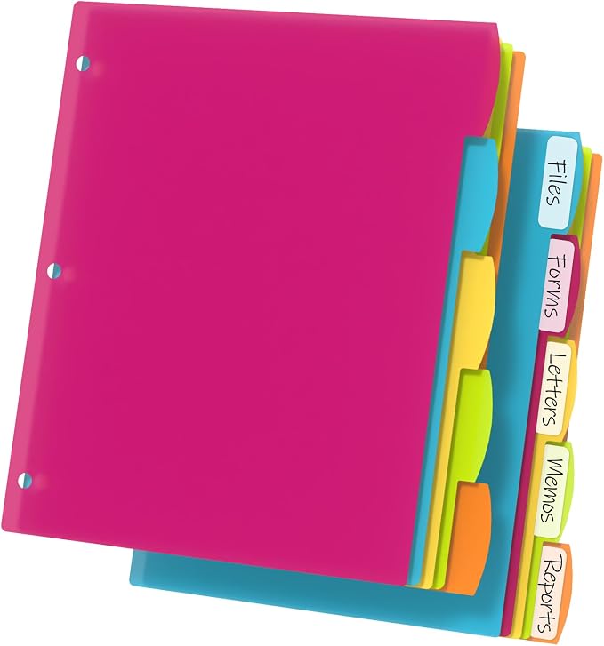 HABGP 3 Ring Binder Dividers by HABGP