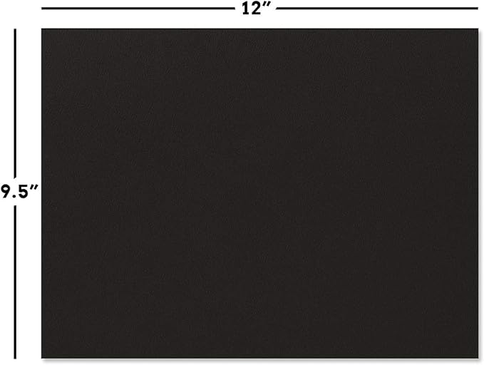 Plain Black Certificate Folders - Image 2