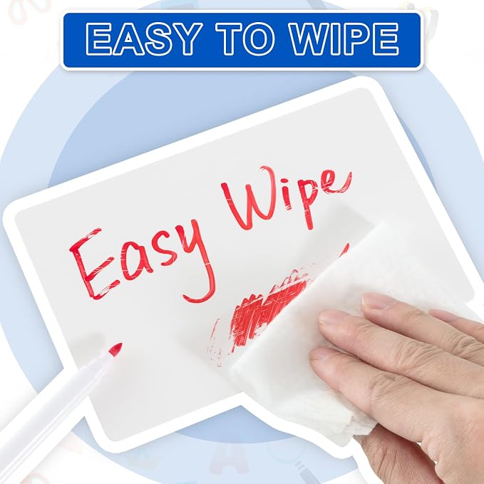 Harloon 100 Pcs Dry Erase Index Cards 5 x 8 Inch Laminated Reusable Dry Erase - Image 4