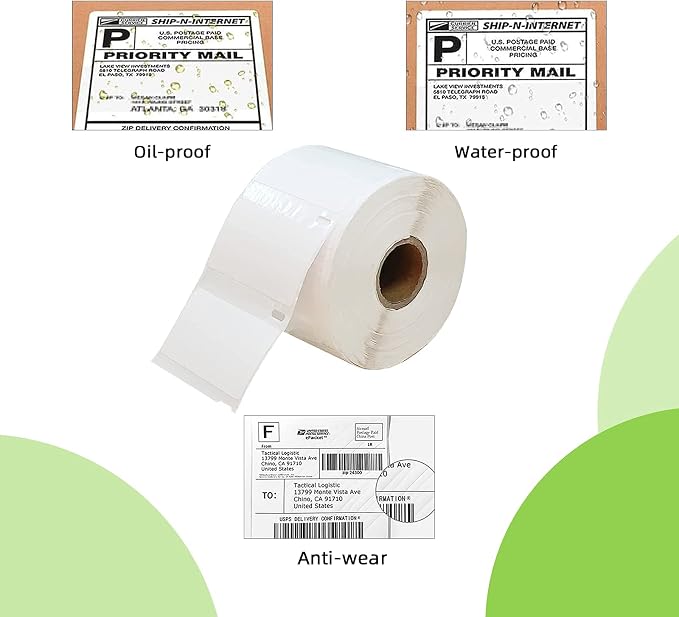 Compatible 2-1/4" x 1-1/4" Direct Thermal Labels Replacement - Image 5