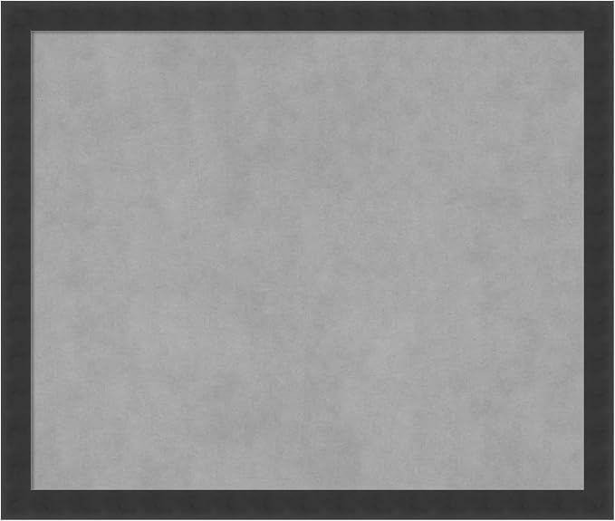 Amanti Art Black Framed Magnetic Board 22x26 Medium Vision Board by AmantiArt
