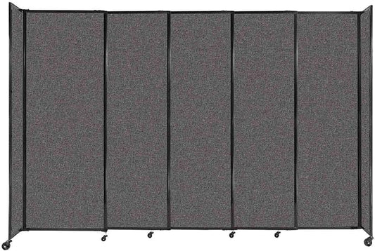 Versare Straightwall Sliding Portable Wall Partition | Freestanding Office by VERSARE