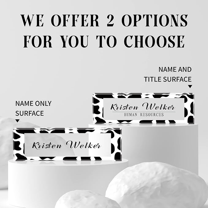 Desk Name Plate Personalized, Custom Name Plates - Image 5