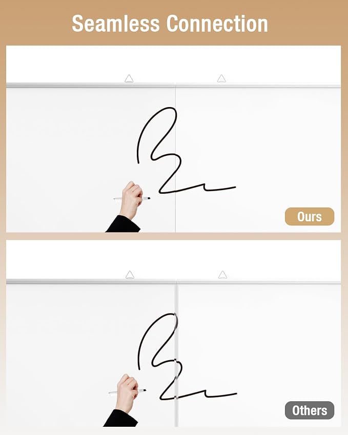 60"X 48" Large Magnetic Dry Erase Whiteboard, Wall Hanging Board - Image 8