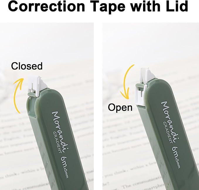 5 PCS Correction Tape with Lid - Image 3