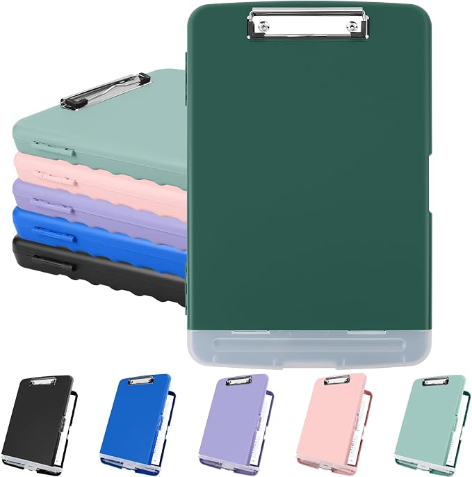 Meiikun Plastic Storage Clipboard, Clipboards by Meiikun