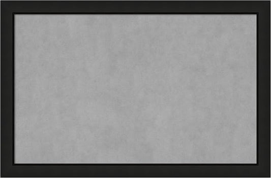 Amanti Art Black Framed Magnetic Board 23x35 Large Vision Board by AmantiArt