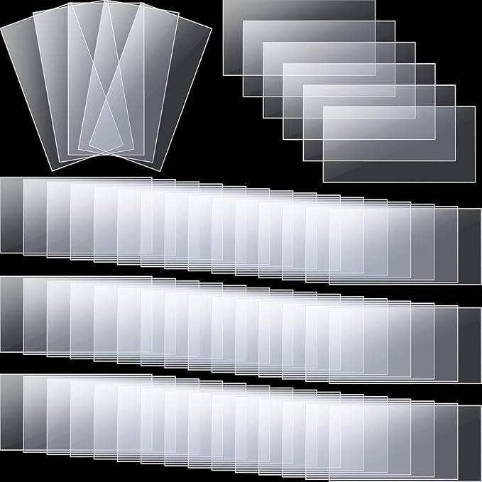 Leinuosen 3000 Pcs Clear Plastic Tags Bulk Shelf Price Tag Label Holders by Leinuosen