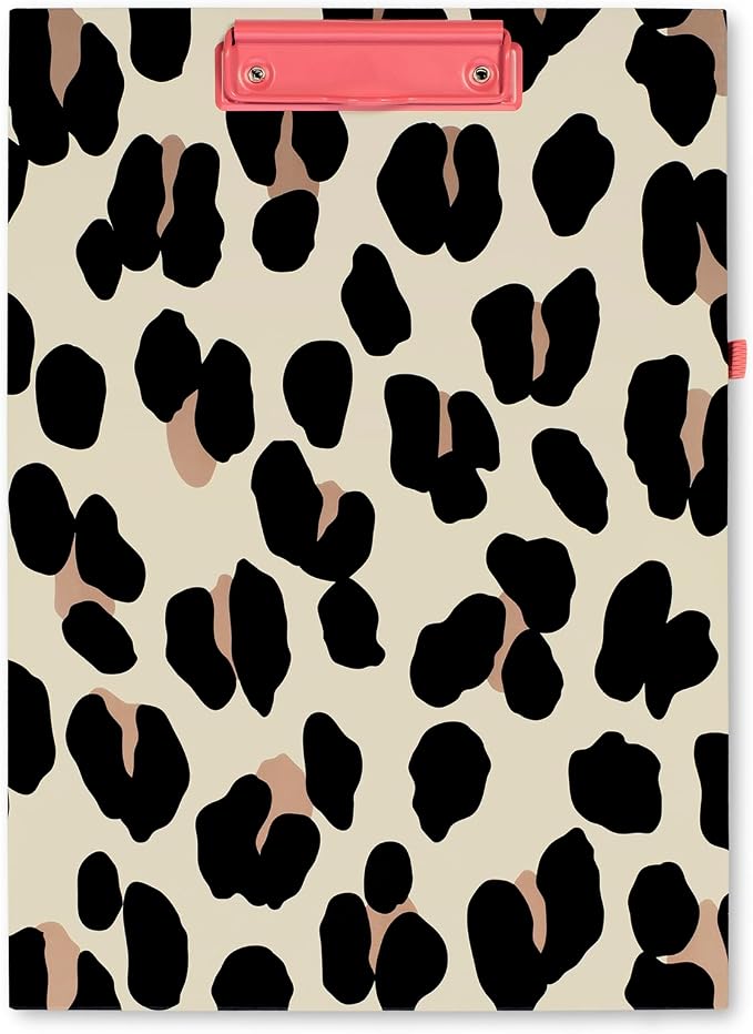 Kate Spade New York Leopard Print Clipboard Folio by Unknown