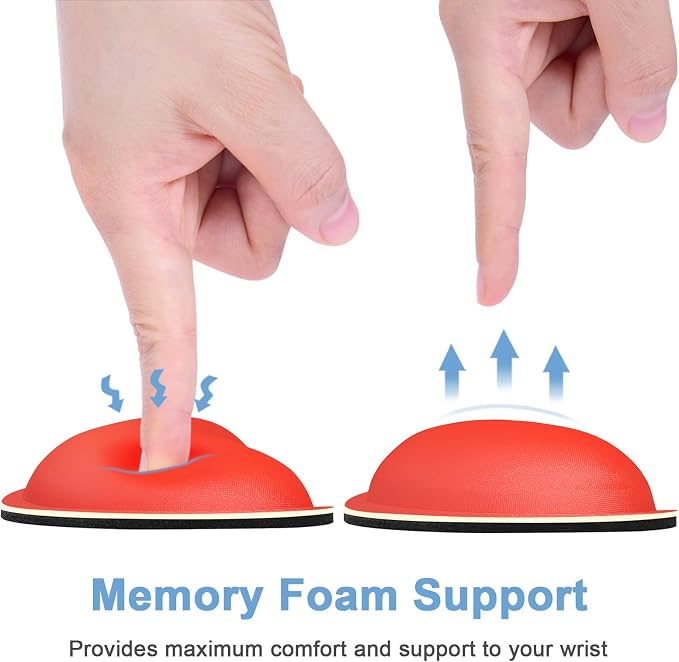 Dapesuom Mouse Wrist Rest, Cute Ergonomic Memory Foam Mouse Wrist - Image 4