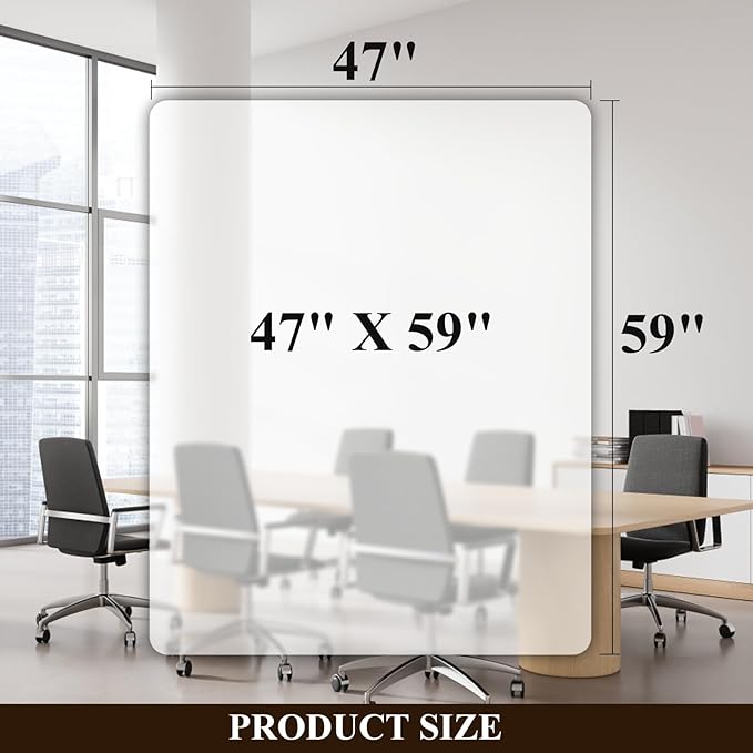 Large Office Chair Mat for Hard Floors - Image 6