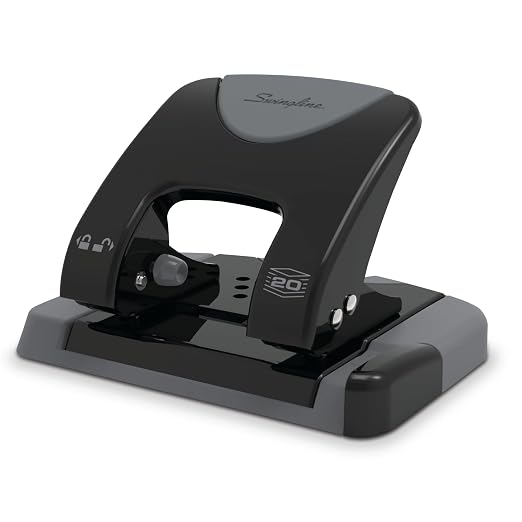 Swingline 2 Hole Punch, 20 Sheet Capacity Hole Puncher, Paper Punch, SmartTouch - Image 8