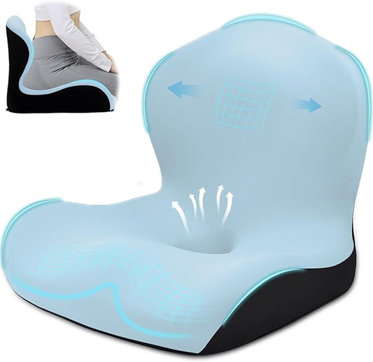 Seat Cushion, Office Chair Cushion, L-Shaped Ergonomic Car Seat Cushions by Unknown
